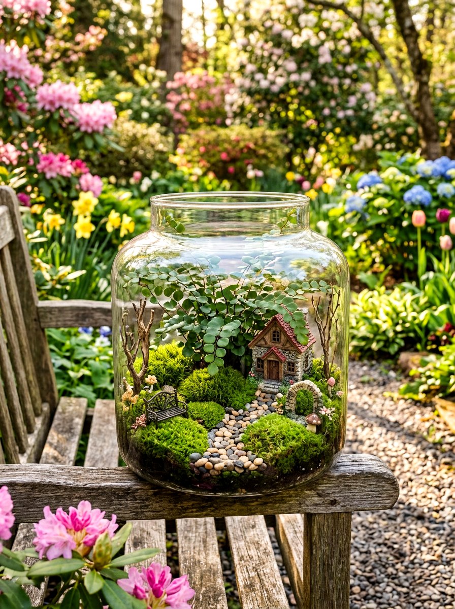 Button Fern - 25 Spring Terrarium Plant Ideas