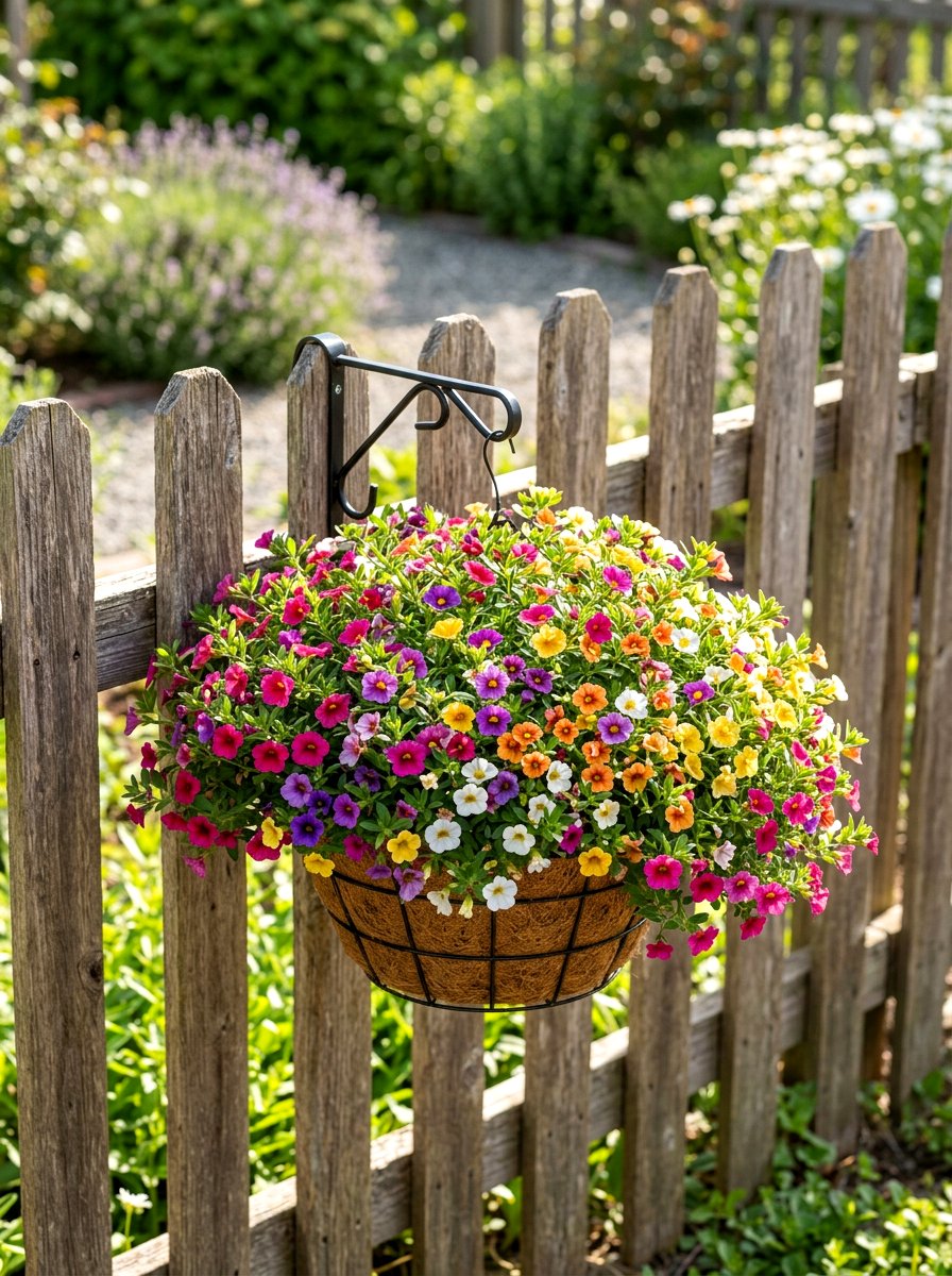 Calibrachoa million bells basket - 25 Spring Hanging Basket Ideas