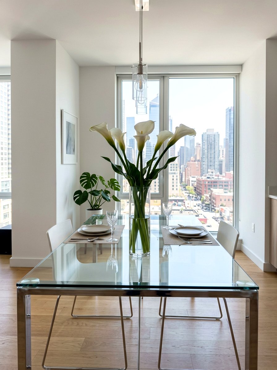 Calla Lily Minimalist Decor - 25 Spring Flower Bouquet Ideas