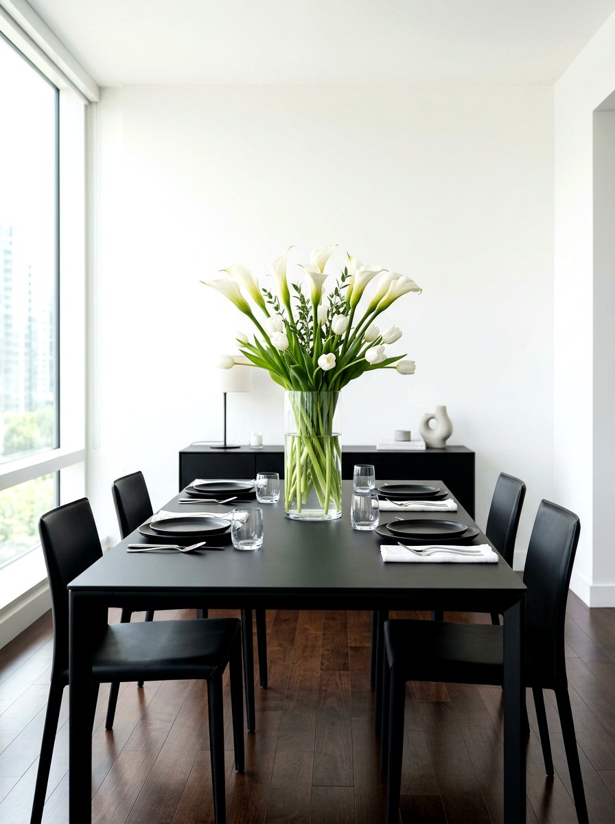 Calla Lily and Tulip Arrangement - 25 Spring Mixed Bouquet Ideas