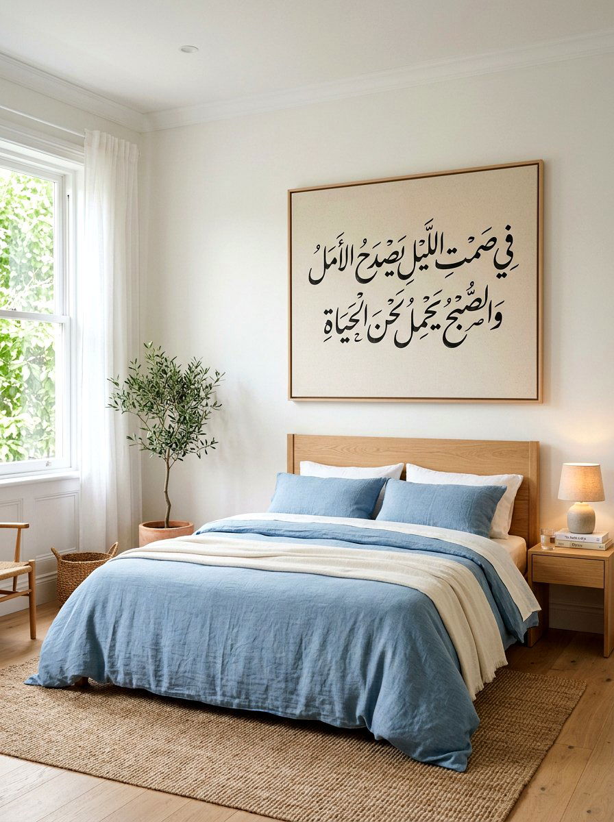 Calligraphy wall art - 25 Spring Calligraphy Decor Ideas