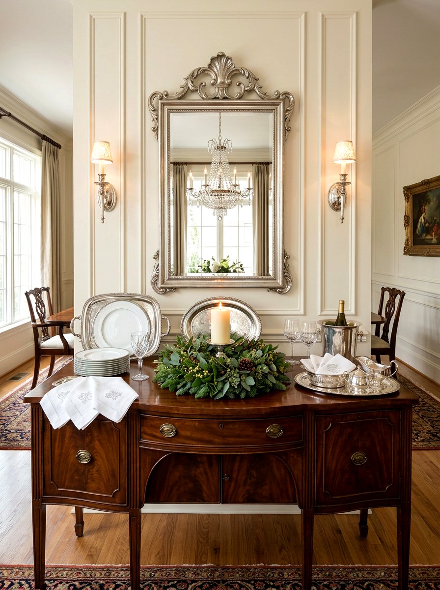 Candle Ring - 25 Spring Shelf Decor Ideas