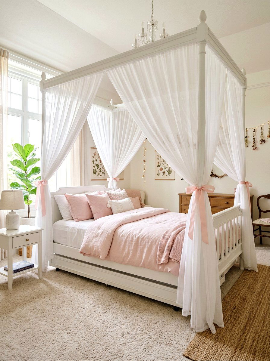 Canopy Daybed Frame - 25 Spring Daybed Decor Ideas