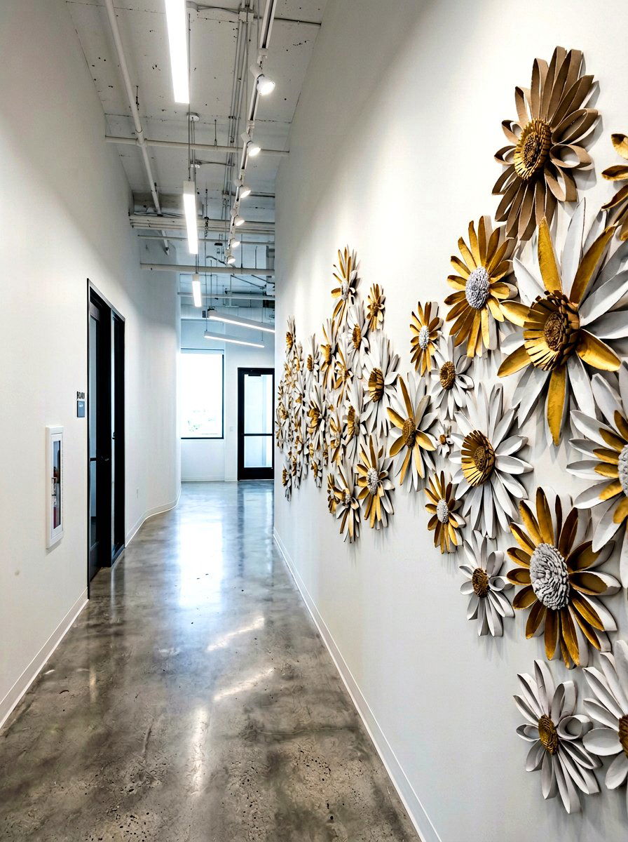 Cardboard Tube Daisies - 25 Spring Flower Craft Ideas