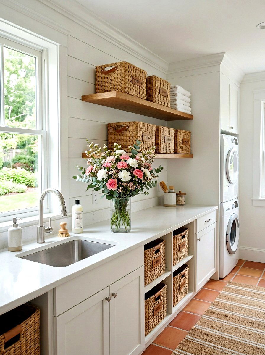 Carnation and Waxflower Mix - 25 Spring Mixed Bouquet Ideas