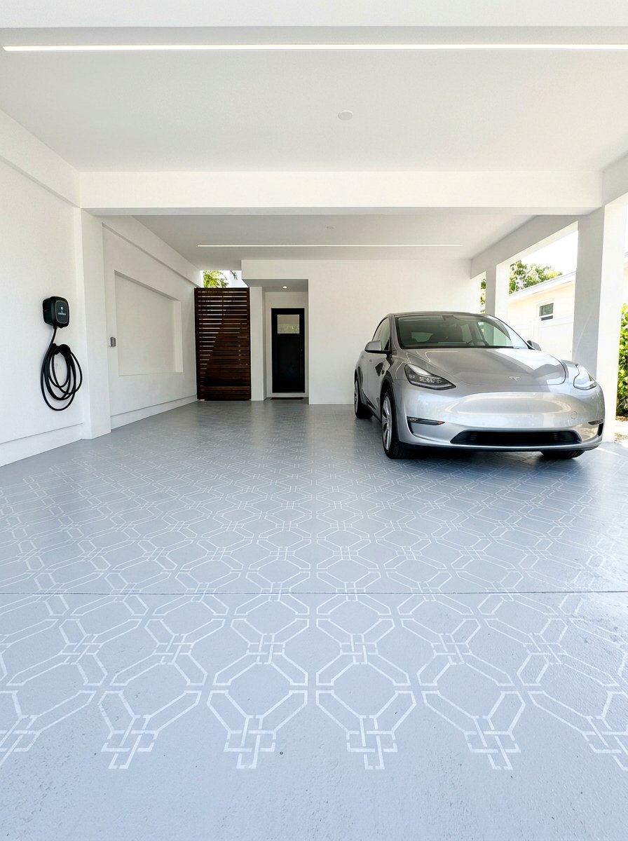 Carport Floor Painting - 25 Spring Carport Decor Ideas