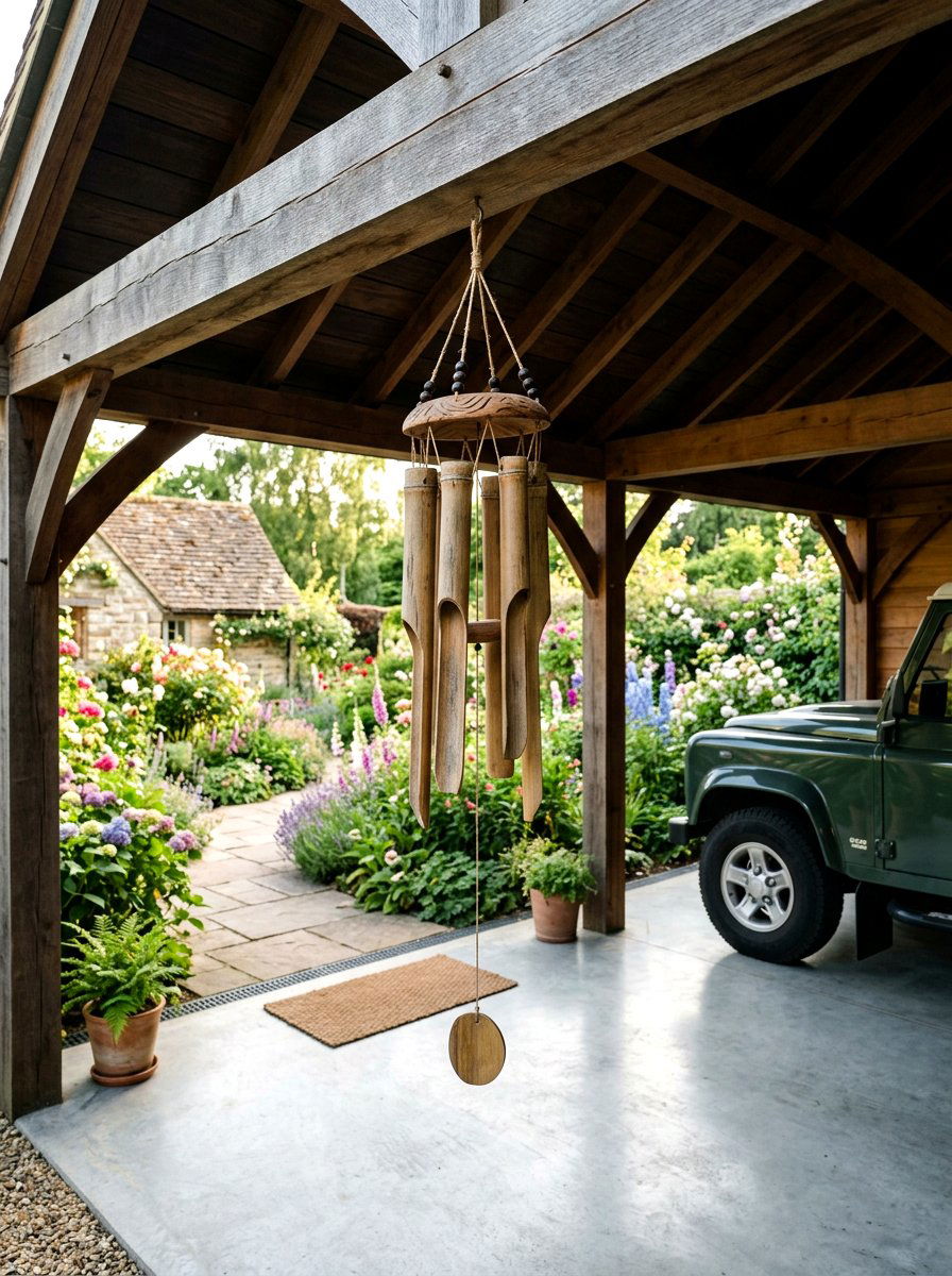 Carport Wind Chimes - 25 Spring Carport Decor Ideas