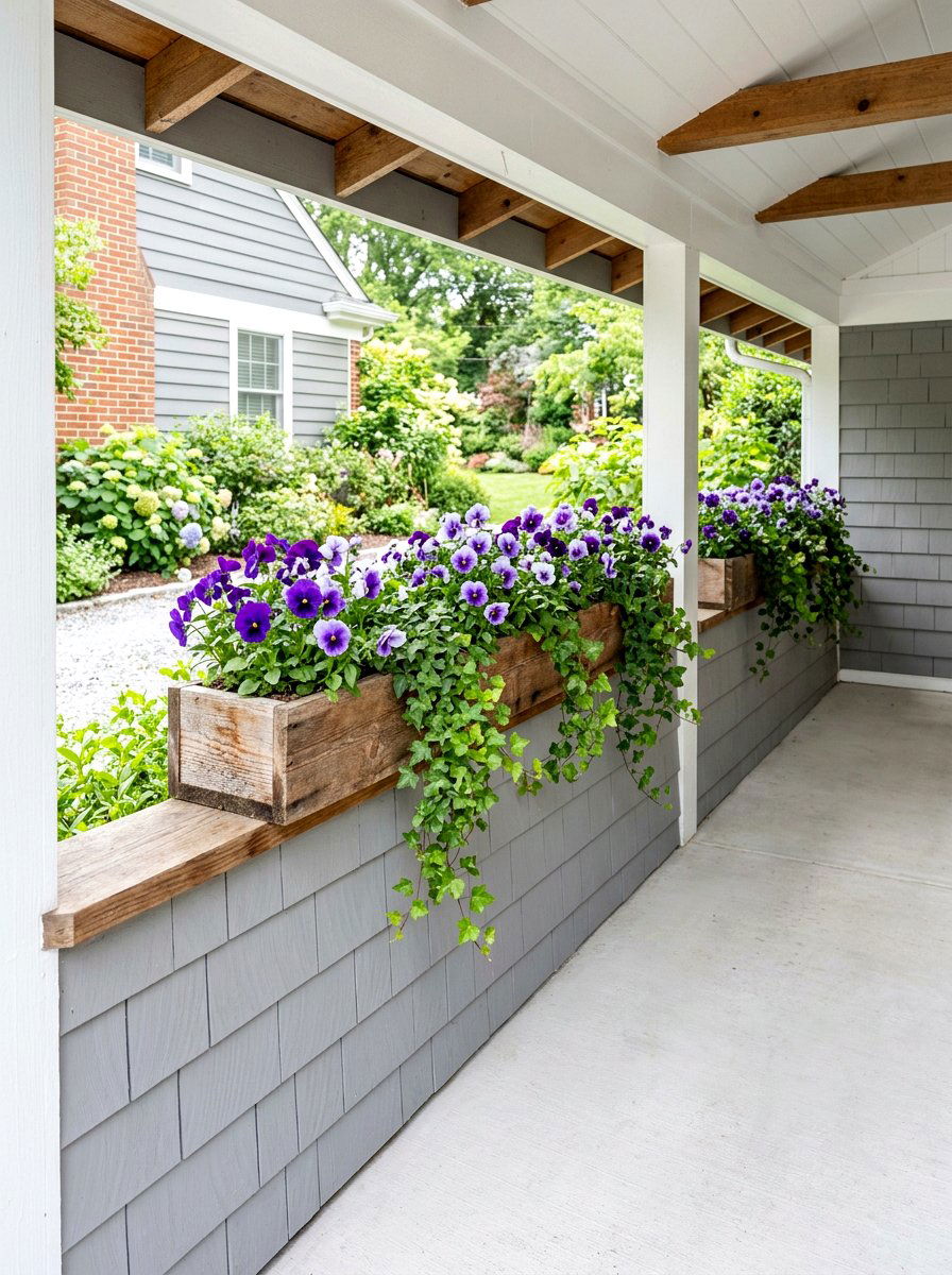 Carport Window Box - 25 Spring Carport Decor Ideas