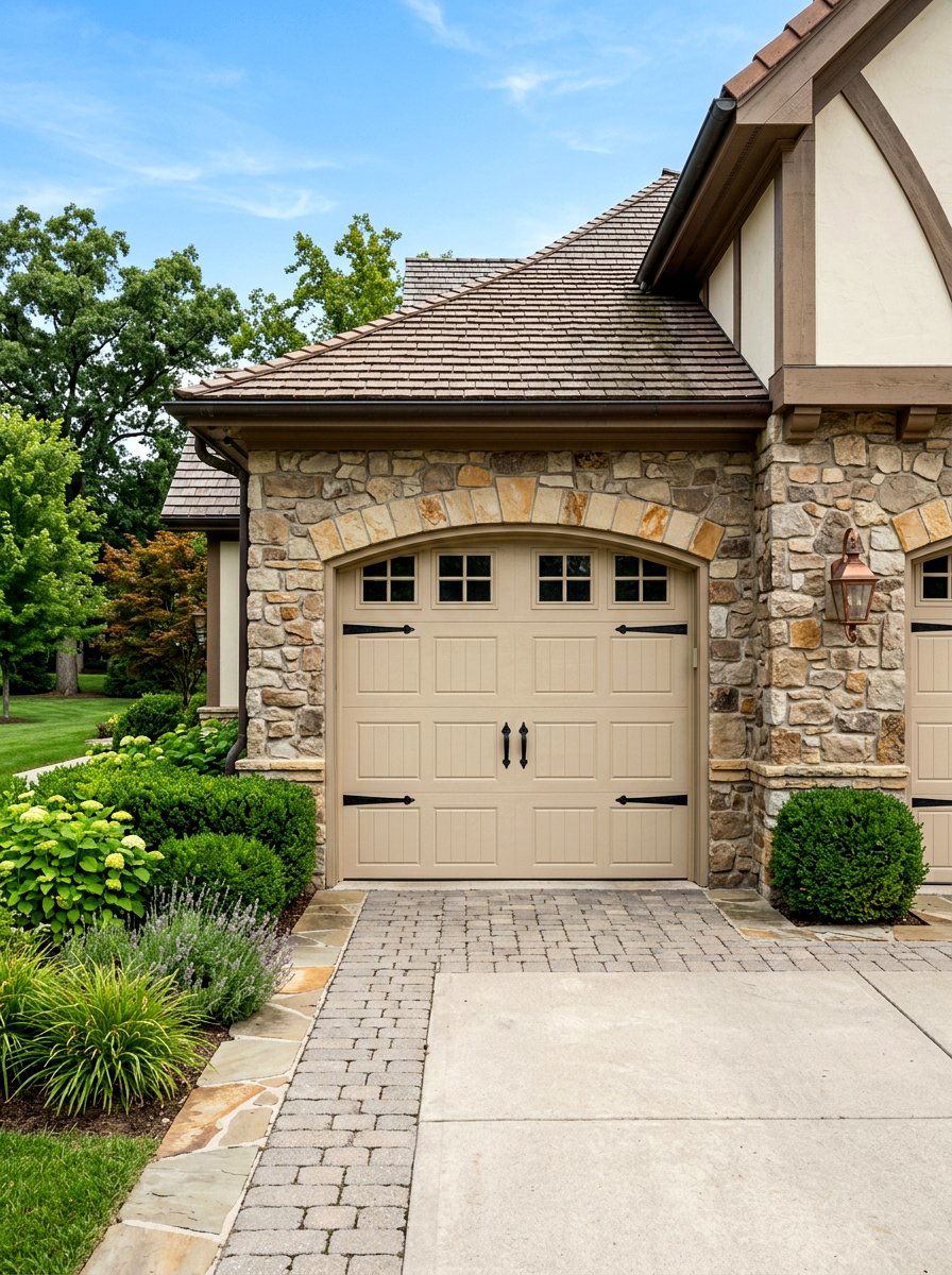 Carriage House Hardware - 25 Spring Garage Door Decor Ideas
