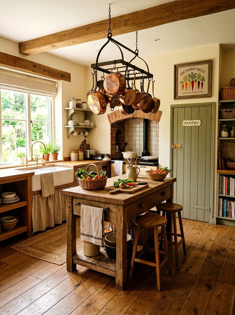 Carrot Patch Wall Decor - 25 Spring Cross Stitch Decor Ideas