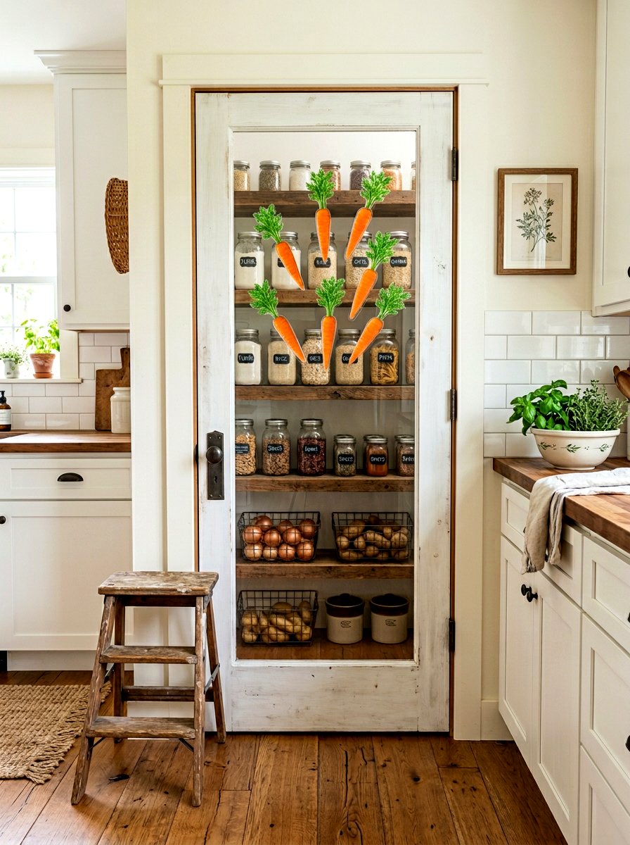 Carrot Window Decor - 25 Spring Gel Cling Ideas