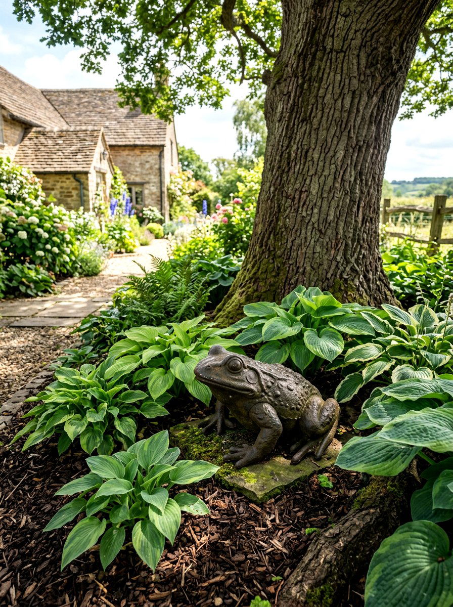 Cast Iron Frog Garden Sculpture - 25 Spring Frog Garden Decor Ideas