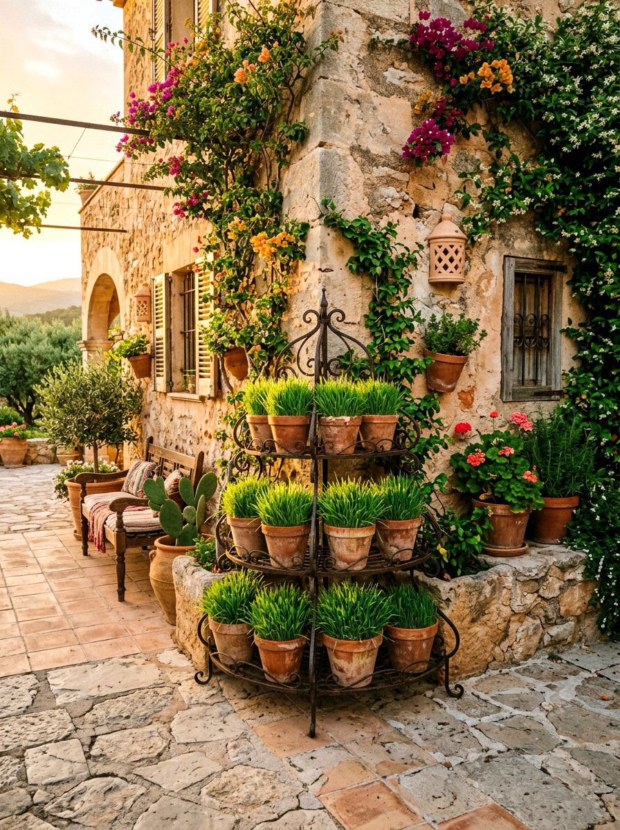 Cat Grass In Terra Cotta Pot - 25 Spring Cat Grass Decor Ideas