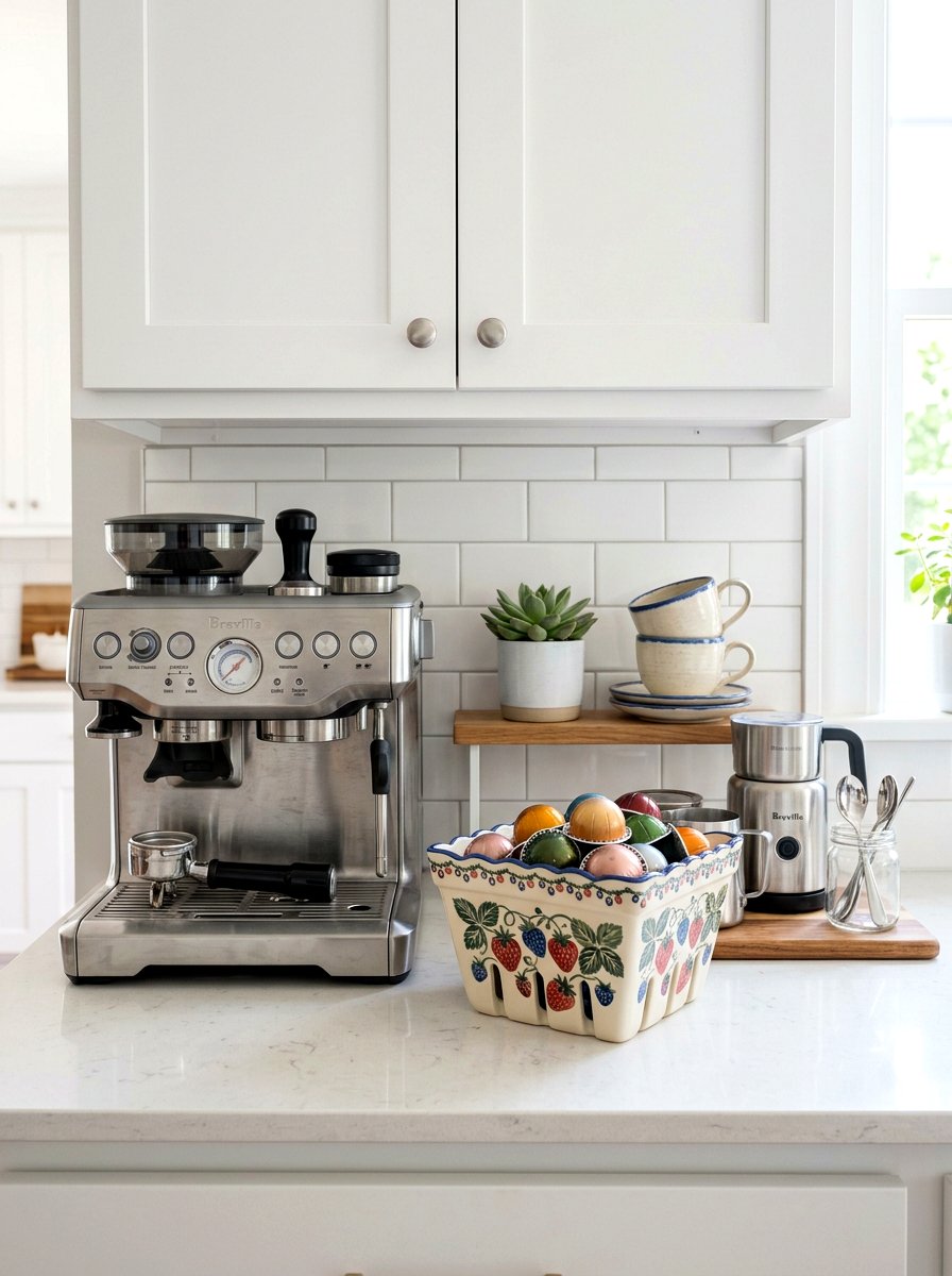 Ceramic Berry Basket - 25 Spring Ceramic Decor Ideas