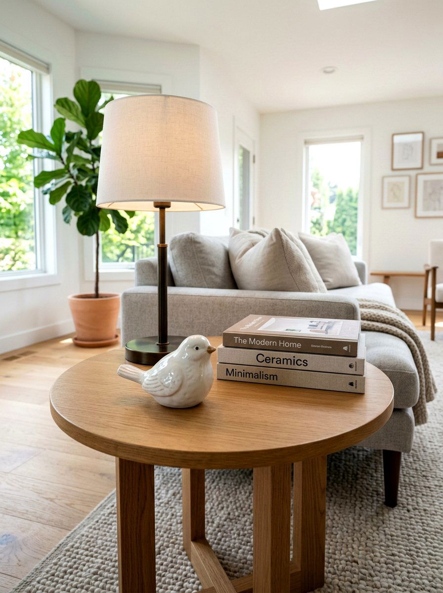 Ceramic Bird Figurine - 25 Spring Living Room Decor Ideas