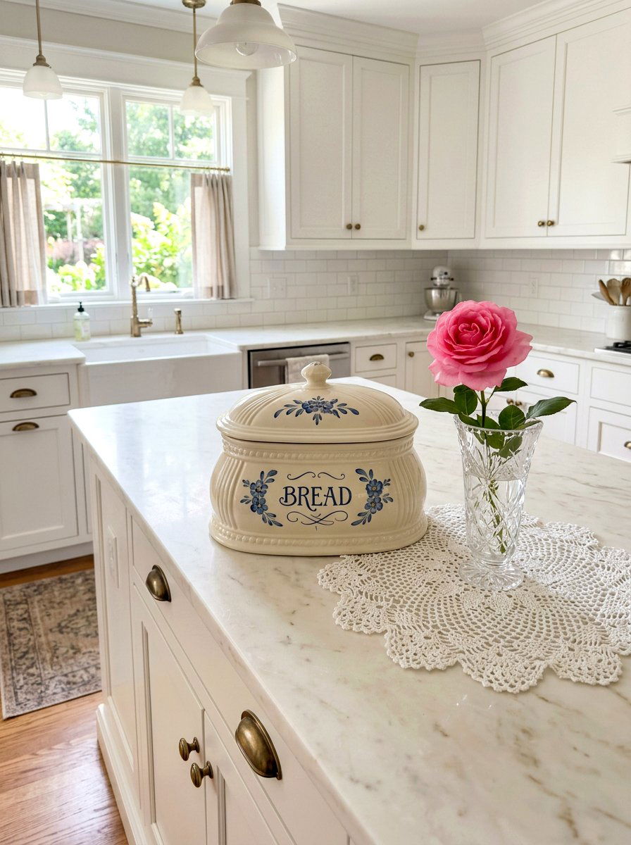 Ceramic Bread Box - 25 Spring Bread Box Decor Ideas