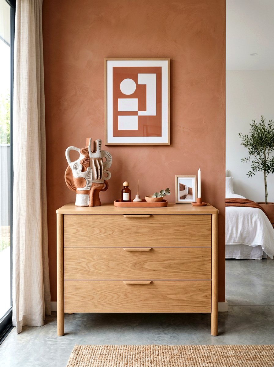 Ceramic Sculpture - 25 Spring Bedroom Dresser Decor Ideas