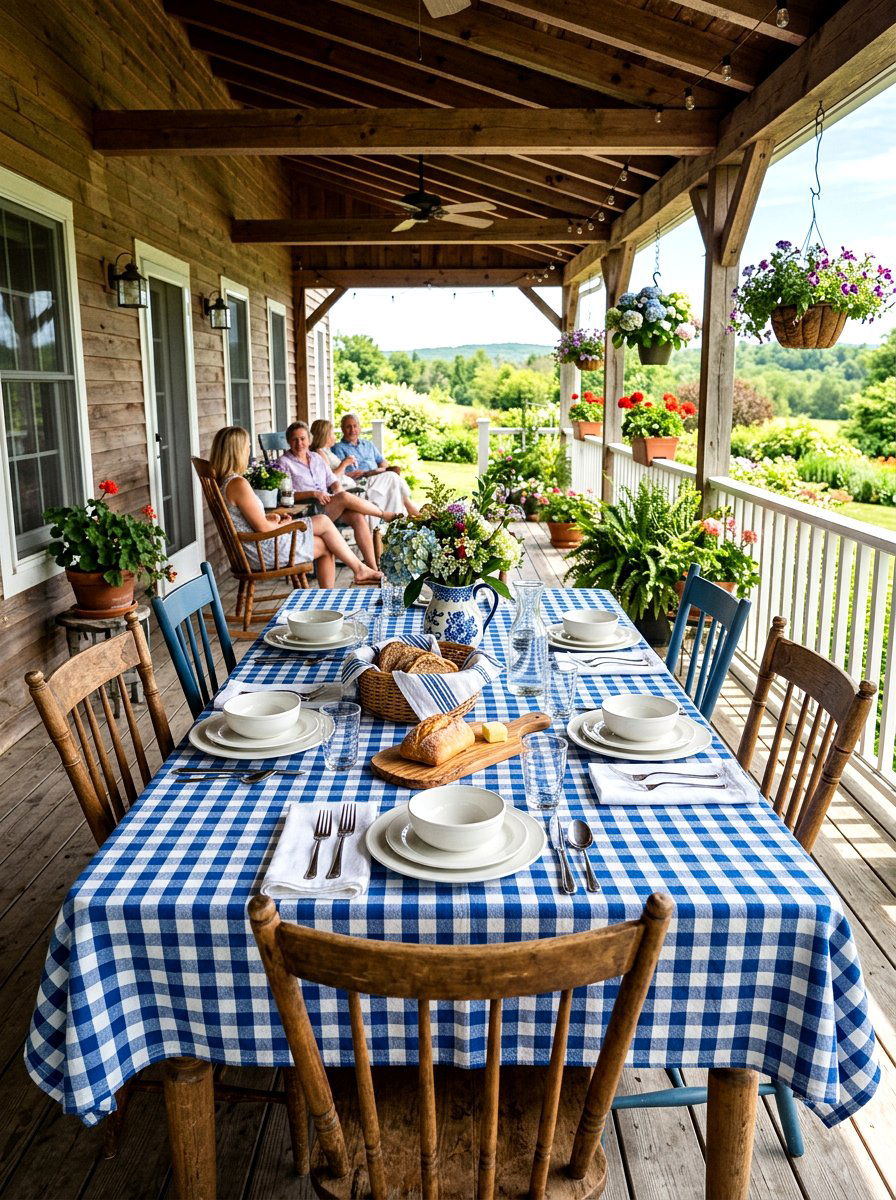 25 Beautiful Spring Porch Table Decor Ideas for Entertaining
