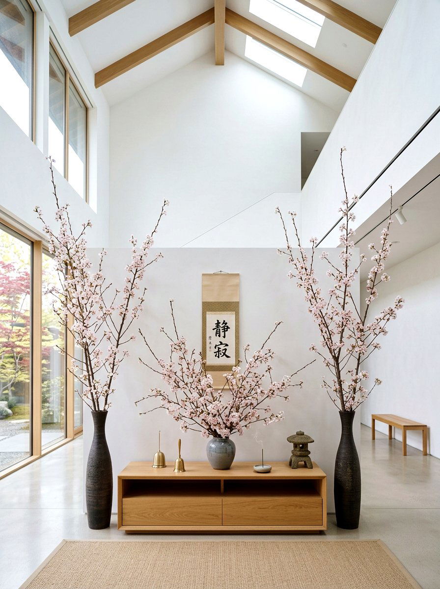 Cherry Blossom Altar Branch - 25 Spring Altar Flower Ideas