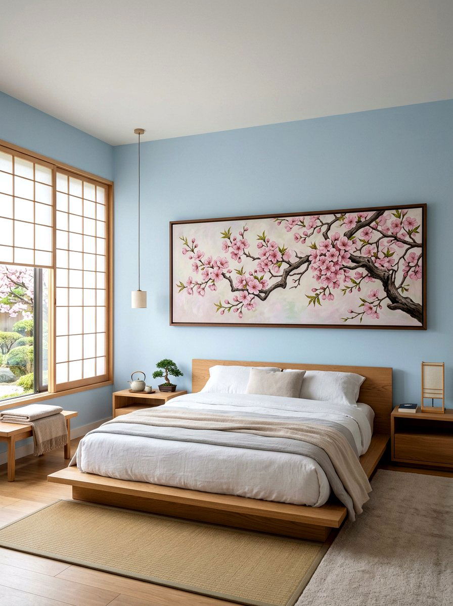Cherry Blossom Art - 25 Spring Floral Wall Art Ideas