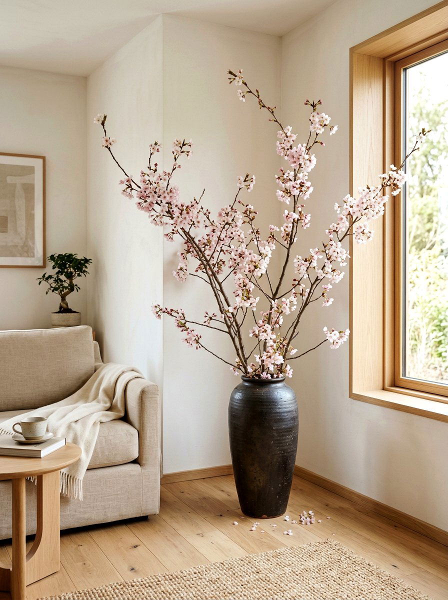 Cherry Blossom Branch - 25 Spring Crepe Paper Flower Ideas