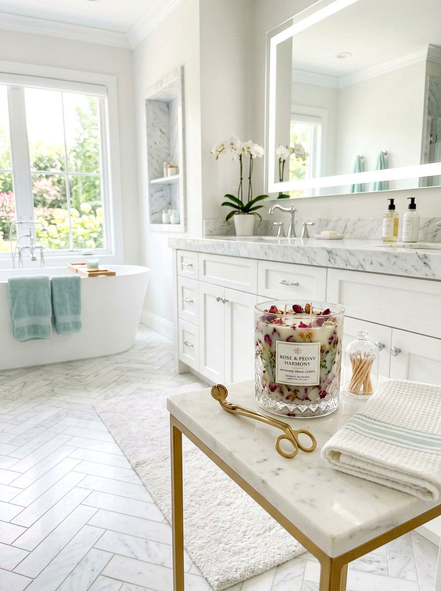 Cherry Blossom Branch Display - 25 Spring Side Table Arrangement Ideas