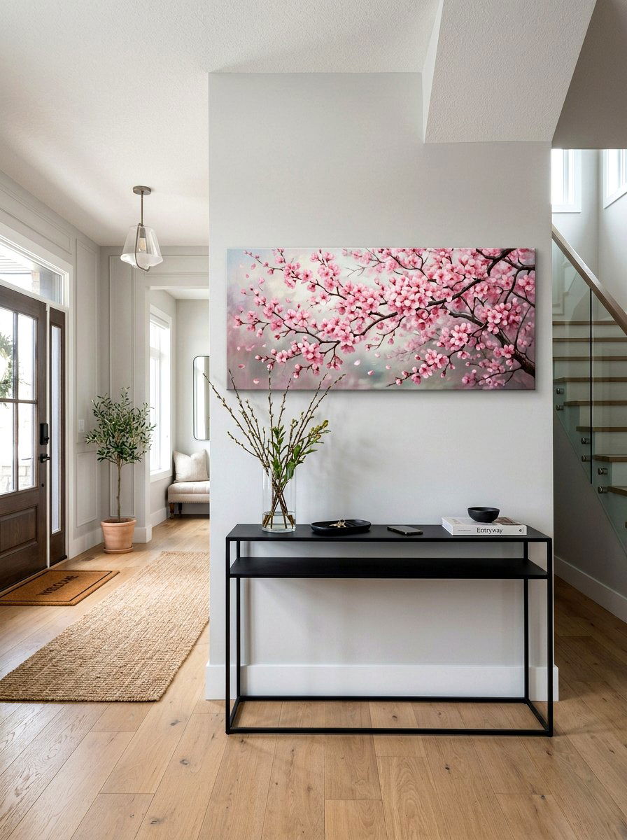 Cherry Blossom Canvas Art - 25 Spring Canvas Art Ideas