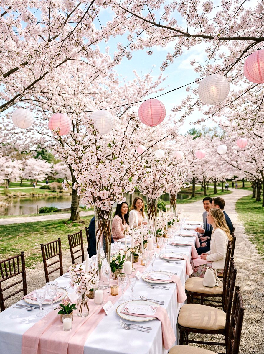 Cherry Blossom Party - 25 Spring Garden Party Theme Ideas