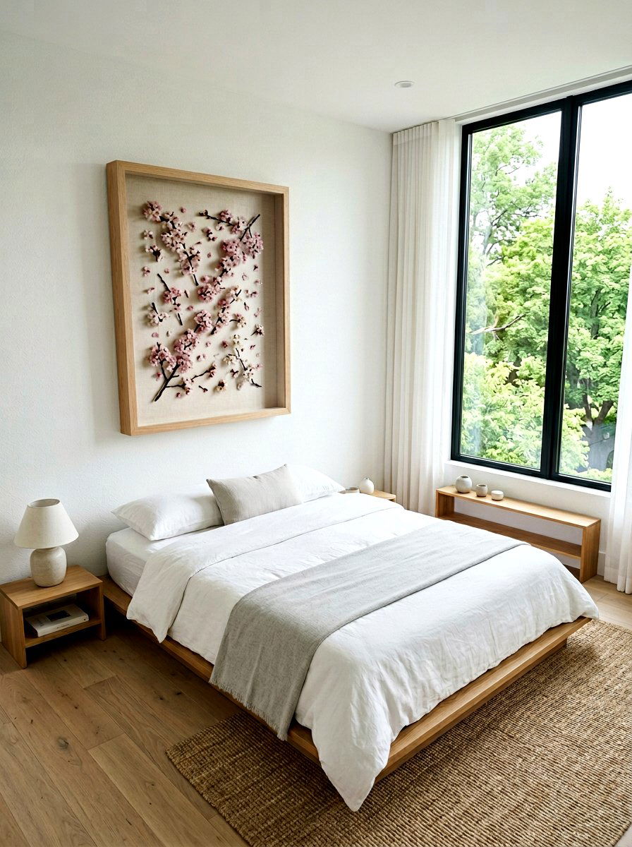 Cherry Blossom Shadow Box - 25 Spring Shadow Box Ideas