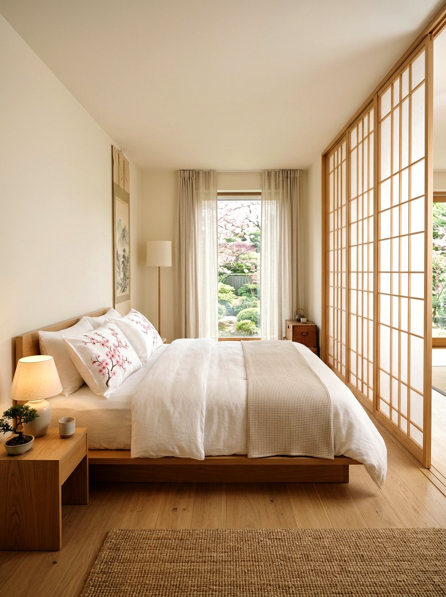 Cherry Blossom Silk Pillow - 25 Spring Floral Pillow Ideas