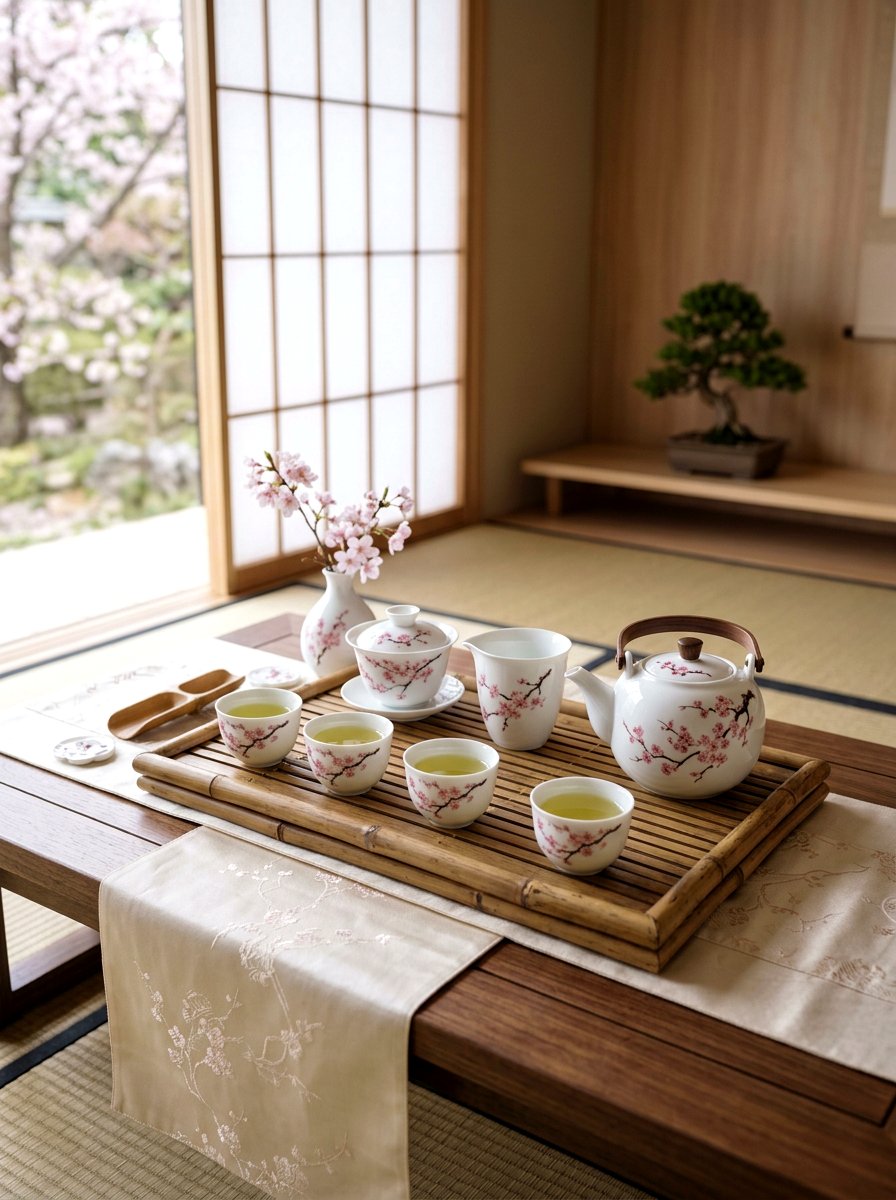 Cherry Blossom Tea Set - 25 Spring Tea Set Ideas