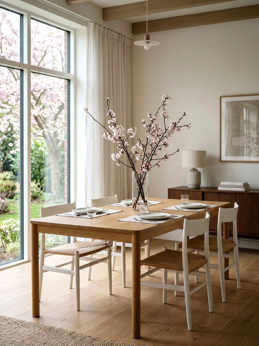 Cherry Blossom Twig Arrangement - 25 Spring Bud Vase Arrangement Ideas