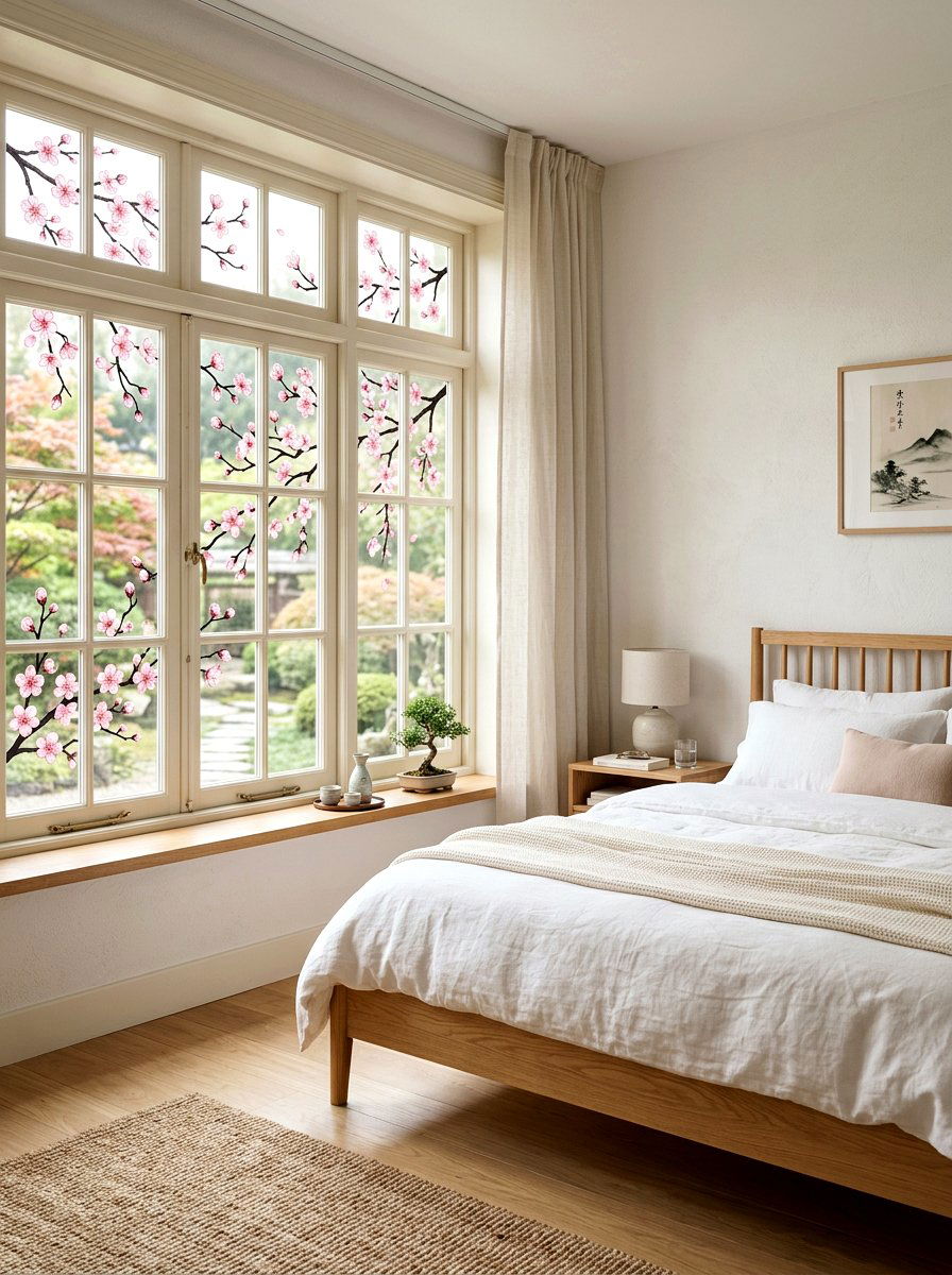 Cherry Blossom Window Stickers - 25 Spring Gel Cling Ideas