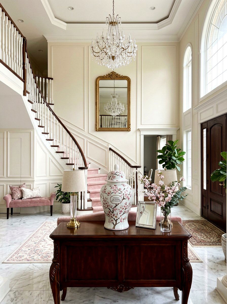 Cherry blossom apothecary jar - 25 Spring Apothecary Jar Decor Ideas