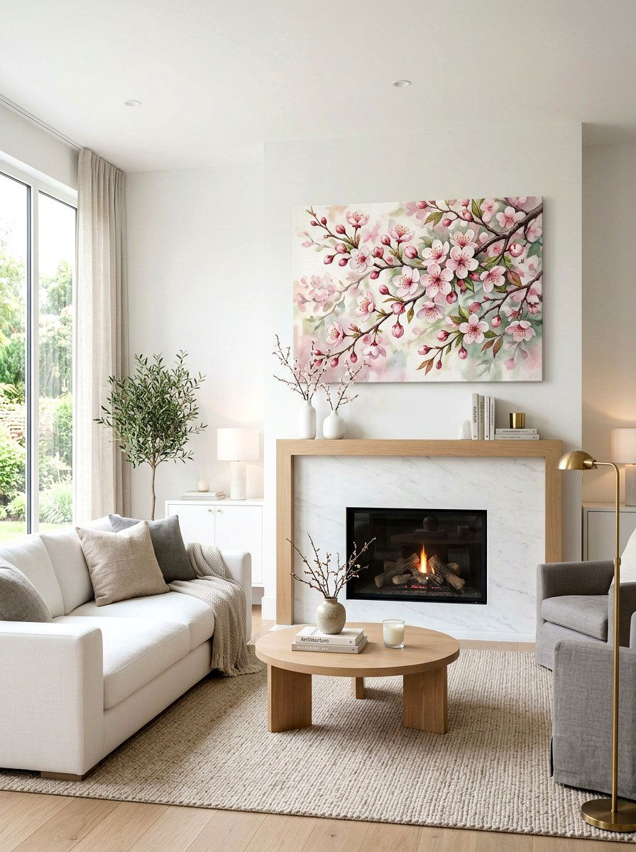 Cherry blossom canvas art - 25 Spring Cherry Blossom Ideas