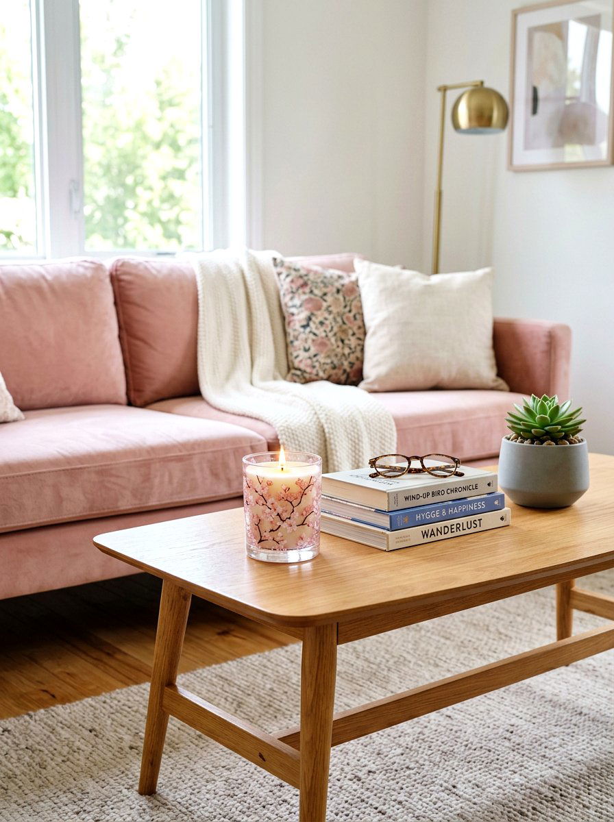 Cherry blossom glass candle - 25 Spring Cherry Blossom Ideas