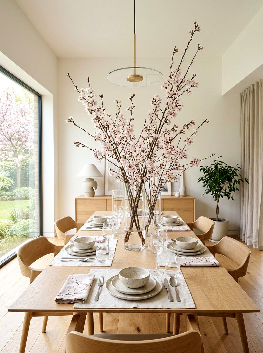 Cherry blossom theme - 25 Spring Rehearsal Dinner Decor Ideas