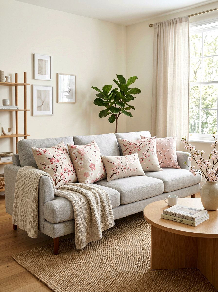 Cherry blossom throw pillows - 25 Spring Cherry Blossom Ideas