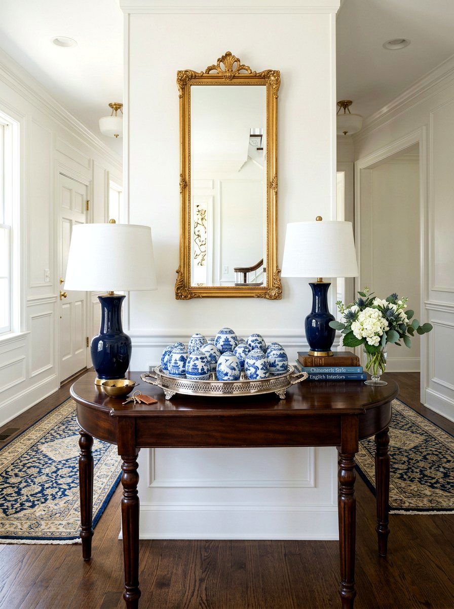 Chinoiserie pattern eggs - 25 Spring Decorative Egg Ideas