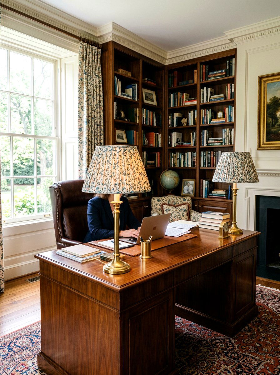 Chintz Lamp Shades - 25 Spring Chintz Decor Ideas