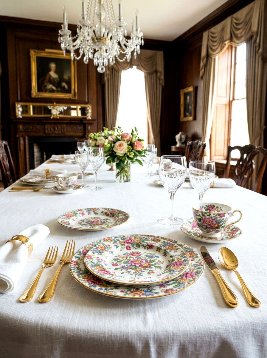 Chintz Patterned China - 25 Spring High Tea Decor Ideas