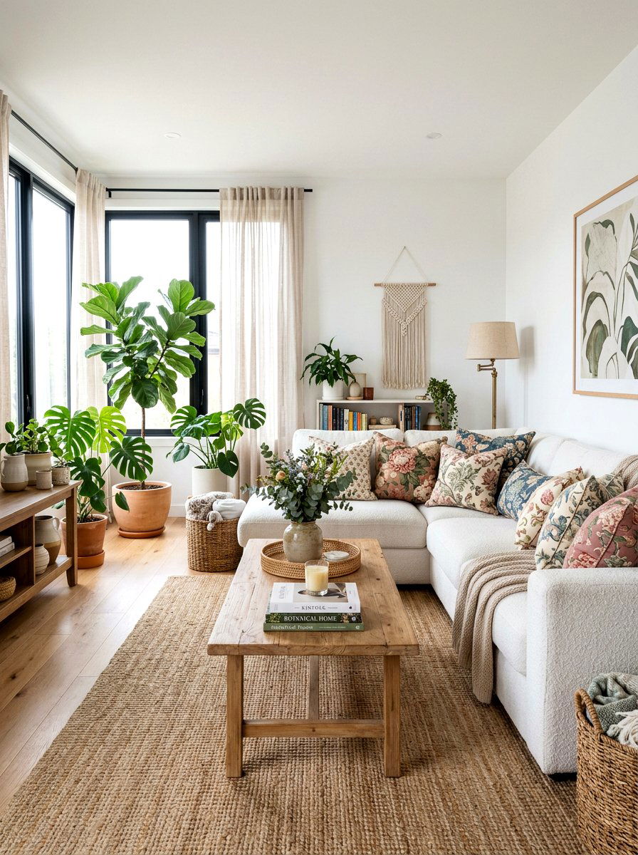 Chintz Patterned Throw Pillows - 25 Spring Chintz Decor Ideas