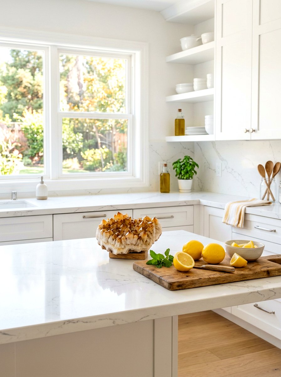 Citrine Kitchen Decor - 25 Spring Crystal Decor Ideas