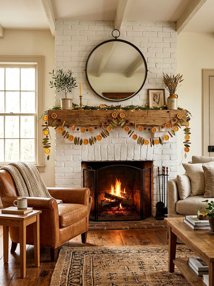 Citrus Garland Decor - 25 Spring Fruit Decor Ideas