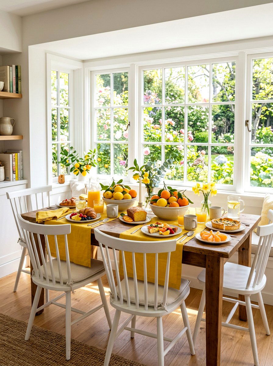 Citrus Theme Brunch - 25 Spring Wedding Shower Decor Ideas