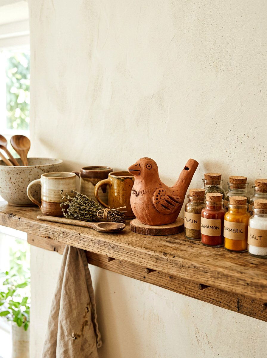 Clay Bird Whistle - 25 Spring Bird Figurine Ideas