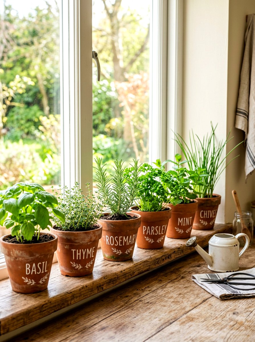 Clay Flower Pot - 25 Spring Thrift Flip Decor Ideas