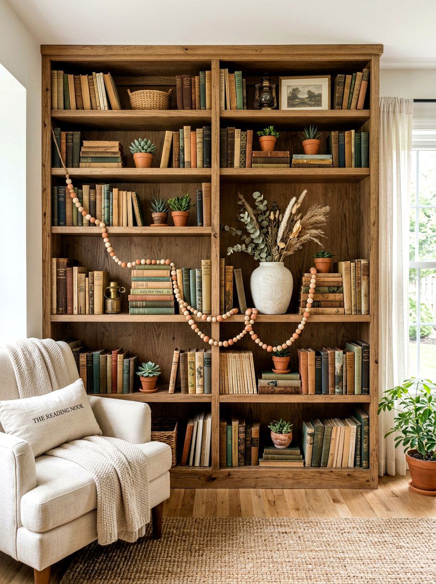 Clay bead garland - 25 Spring Clay Craft Ideas