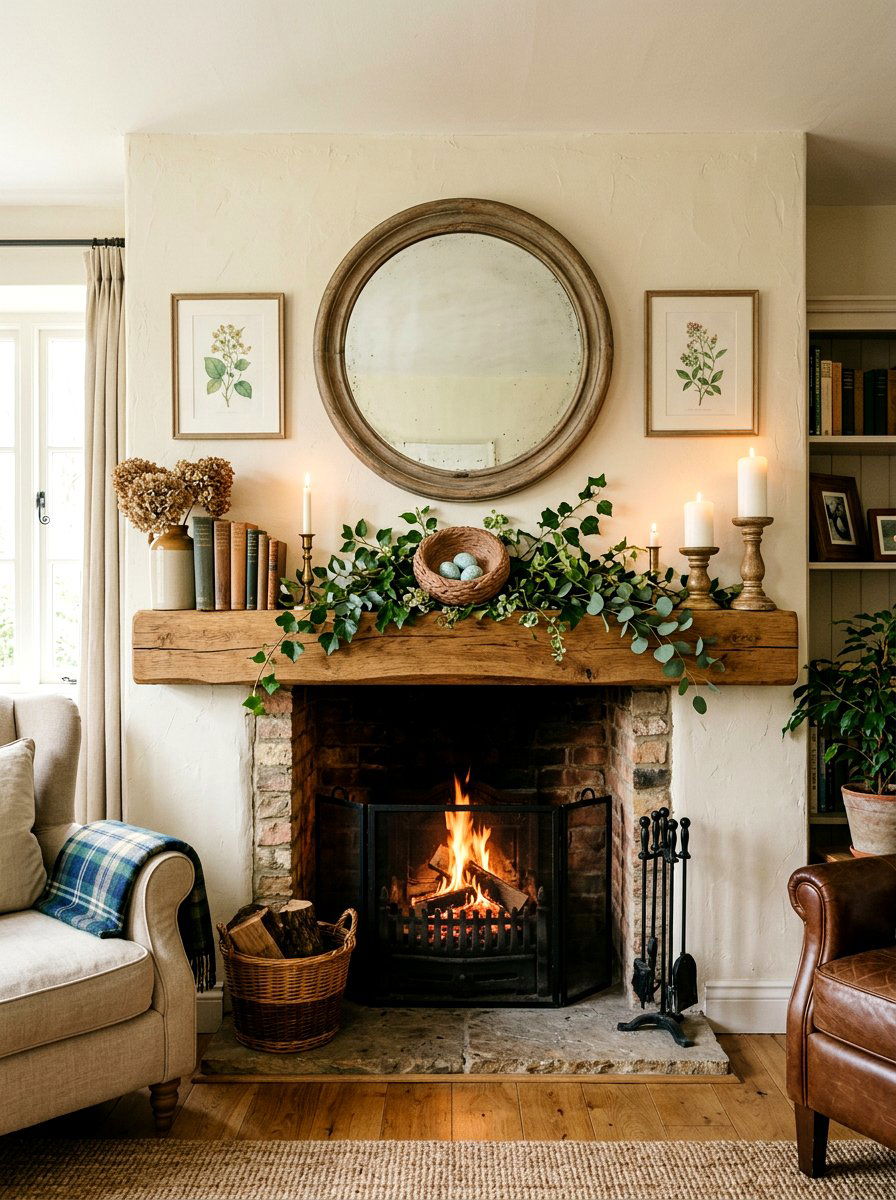 Clay bird nest decor - 25 Spring Clay Craft Ideas