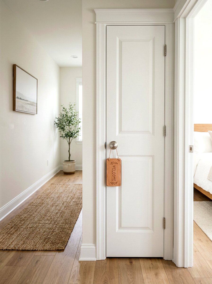 Clay door knob hanger - 25 Spring Clay Craft Ideas